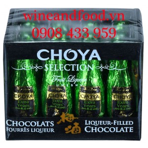 Socola rượu mơ The Choya Extra Years Selection 12 viên