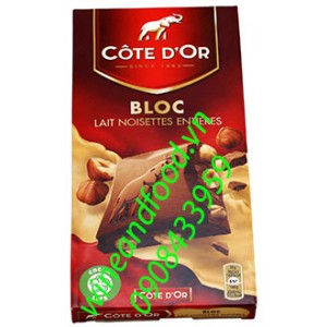 Socola sữa hạt dẻ Cote D'or 180g