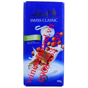 Socola sữa Swiss Classic Lindt 100g