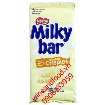 Socola trắng Milky Bar Nestle 180g