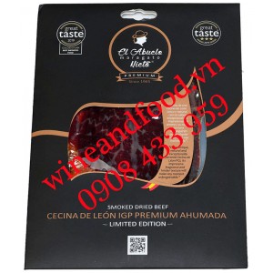 Thịt bò khô xông khói El Abuelo Maragato Nieto 80g