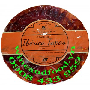 Thịt đùi heo Ibérico Tapas cắt lát Mix 5 100g