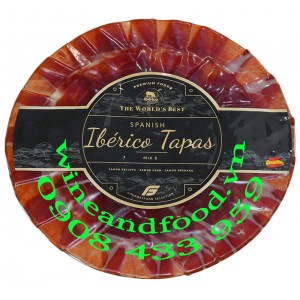 Thịt đùi heo Iberico Tapas cắt lát Mix S 100g