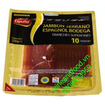 Thịt jambon Serrano 120g