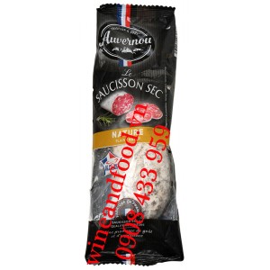 Xúc xích khô Les Saucisson Sec Nature Auvernou 250g