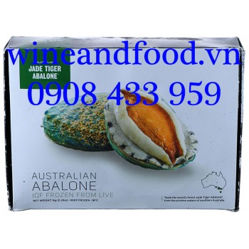 Bào Ngư viền xanh Úc Jade Tiger Abalone đông lạnh 8-10 con 1kg