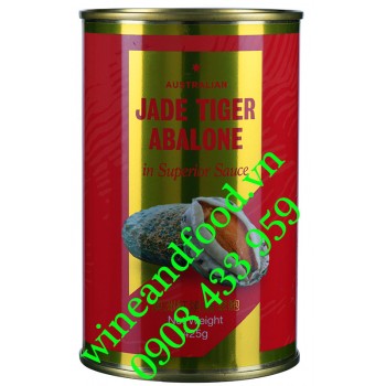 Bào ngư Úc viền xanh Jade Tiger Abalone in superior sauce 425g