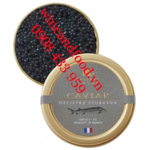 Trứng cá tầm Caviar Oscietra Sturgeon Reserve Loste 30g