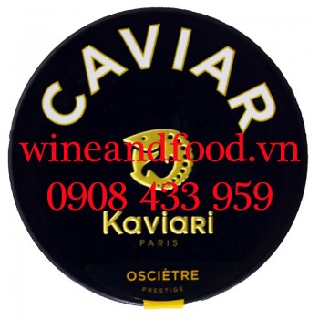 Trứng cá tầm Oscietre Prestige Caviar Kvi0301-748 không tiệt trùng 50g
