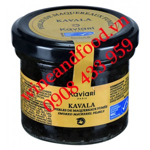 Trứng cá Thu muối xông khói Kavala Kaviari 100g