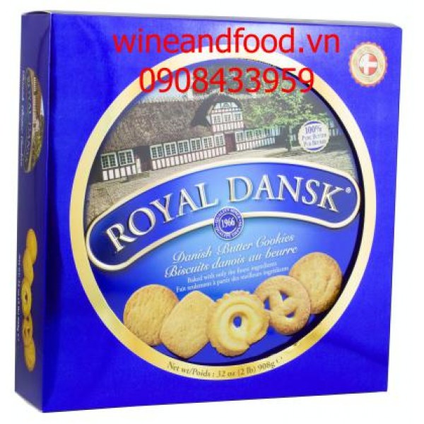 Bánh quy bơ Royal Dansk 908g
