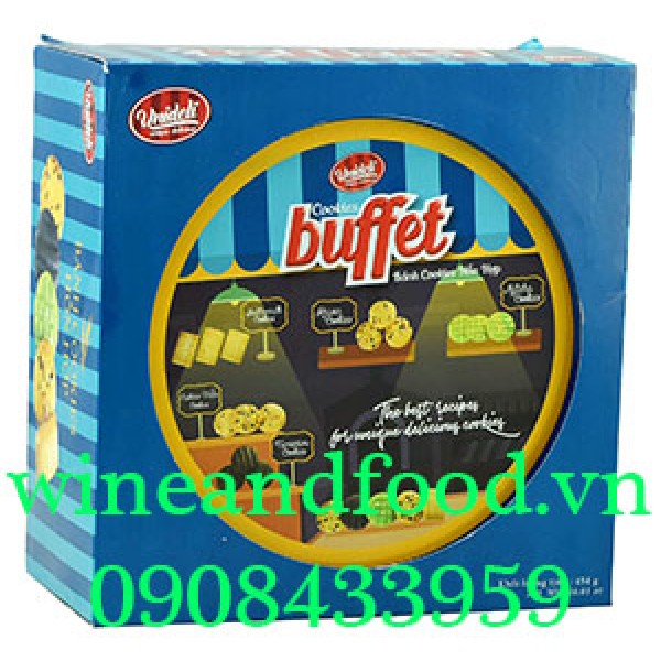 Bánh quy hỗn hợp Buffet Unideli 454g