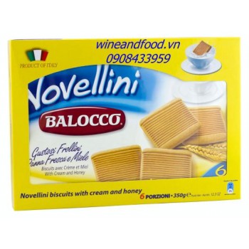 Bánh quy bơ Novellini Balocco 350g
