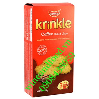 Bánh quy cà phê Krinkle hộp 120g