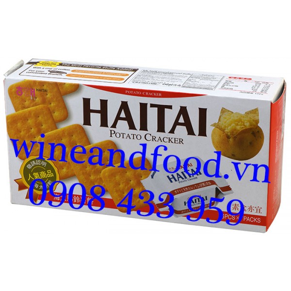 Bánh quy khoai Tây Haitai hộp 172g