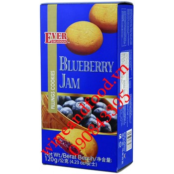 Bánh quy nhân mứt Blueberry Ever Delicious 120g