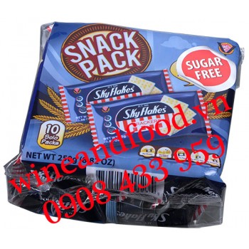 Bánh quy Sky Flakes Snack Pack original M.Y.San không đường 250g