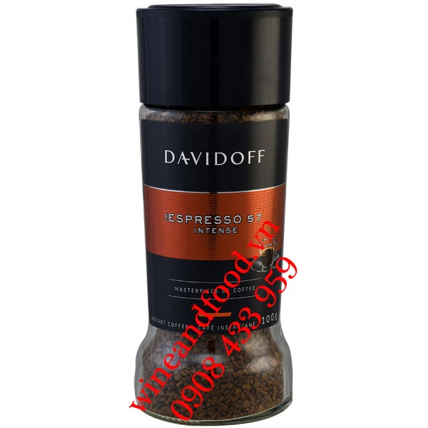 Cà phê hòa tan Davidoff Espresso 57 Intense 100g