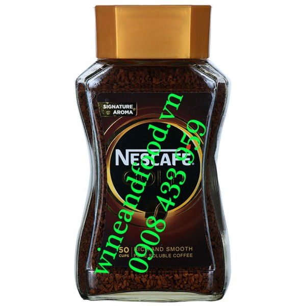 Cà phê hòa tan Nescafe Gold Signature Aroma Hàn Quốc 100g