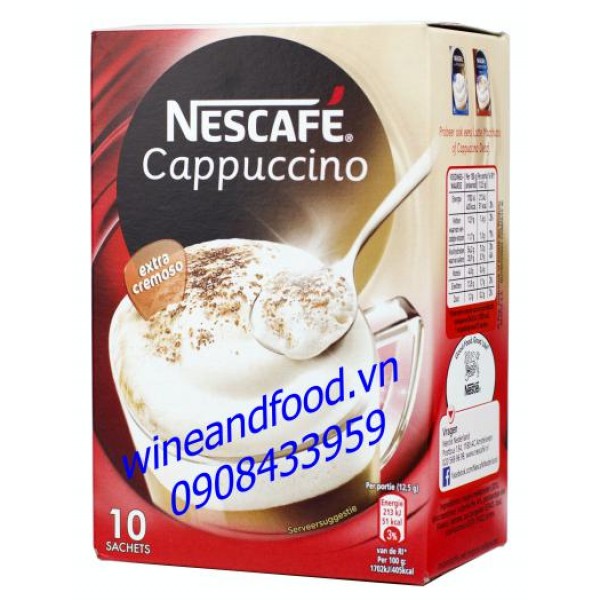 Cà phê Nescafe Cappuccino 125g