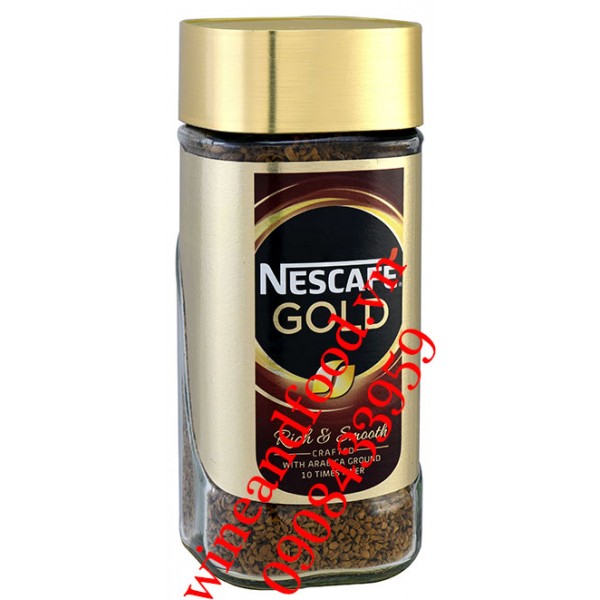 Cà phê Nescafe Gold Rich & Smooth hũ 100g