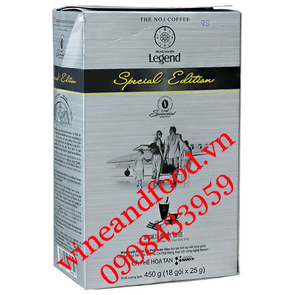 Cà phê Trung Nguyên Legend Special Edition hộp giấy 450g