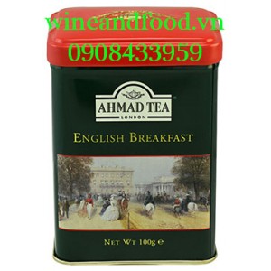 Trà Ahmad English Breakfast hộp thiếc 100g