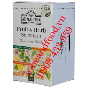 Trà Ahmad trái cây thảo mộc Fruit Herb Selection túi lọc 35g