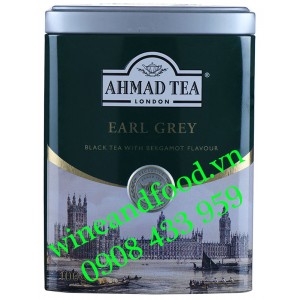 Trà Bá Tước Ahmad Earl Grey hộp thiếc 100g