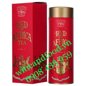 Hồng trà TWG red of Africa hộp thiếc 100g