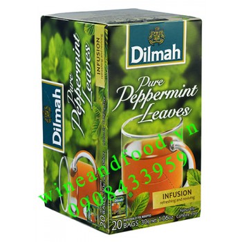 Trà Dilmah Pure Peppermint Leaves túi lọc 30g
