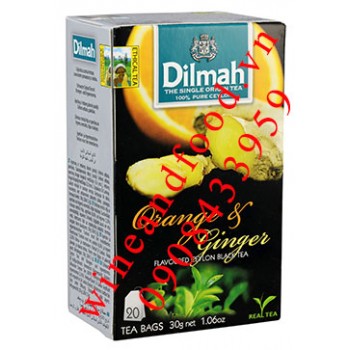 Trà gừng cam Dilmah hộp 20 gói