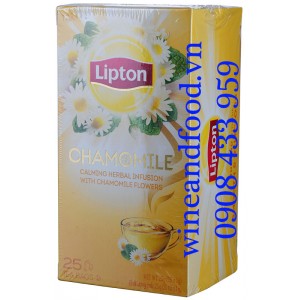 Trà hoa Cúc Chamomile Lipton túi lọc hộp 25g