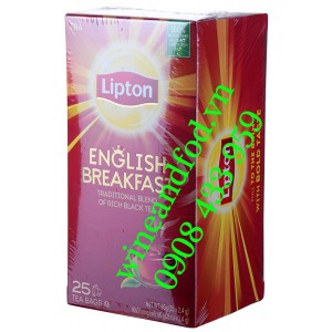 Trà Lipton English Breakfast túi lọc 60g