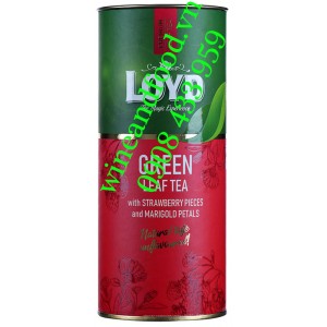 Trà Loyd Green Leaf Tea hương Dâu Cúc Vạn Thọ 80g