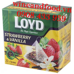 Trà Loyd Strawberry Vanilla Dâu Vani 40g