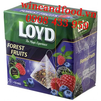 Trà Loyd trái cây rừng Forest Fruits túi lọc hộp 40g