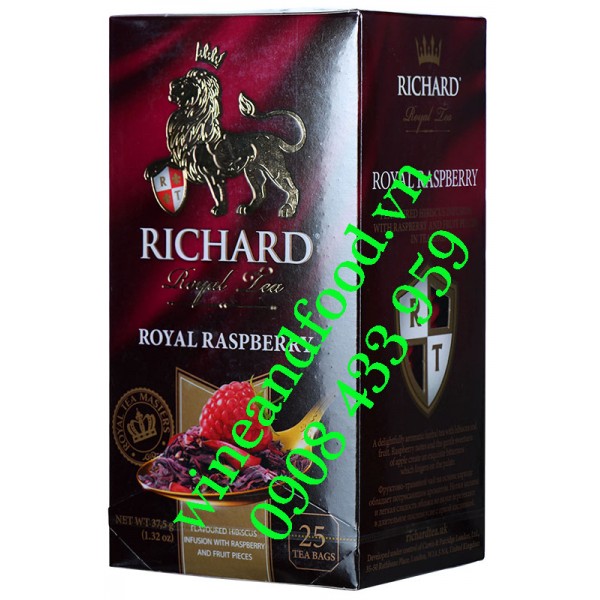 Trà Richard Royal Raspberry túi lọc 37g5