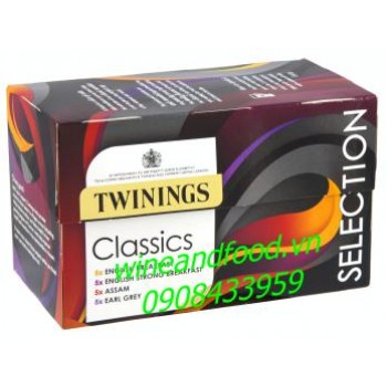 Trà túi lọc Twinings Classics Selection 40g