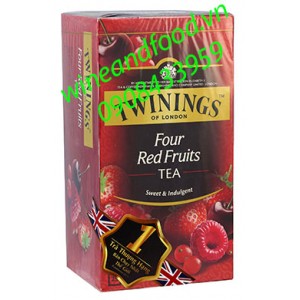 Trà Twinings Four Red Fruits túi lọc 50g