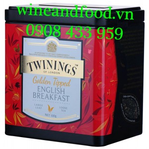 Trà Twinings Golden Tipped English Breakfast 100g