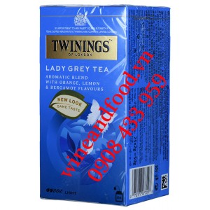 Trà Twinings Lady Grey túi lọc 50g