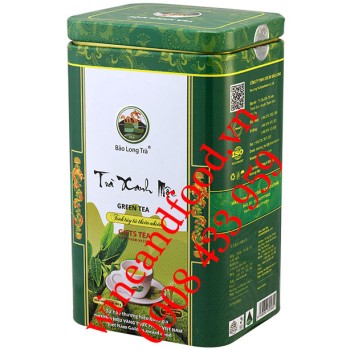 Trà xanh Mộc Bảo Long Trà hộp thiếc 100g