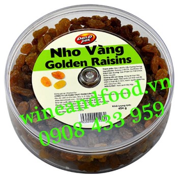 Nho vàng khô Golden Raisins Dan.D Pak 454g