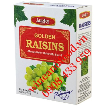 Nho vàng khô Lucky 200g