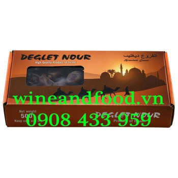 Quả Chà Là nguyên cành Deglet Nour Israel 500g
