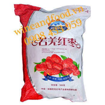 Táo đỏ khô Tân Cương Tianchun 500g