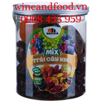 Trái cây khô hỗn hợp Mix Oh Smile Nuts 275g