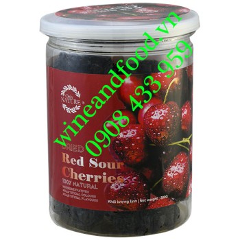 Trái Cherry đỏ khô Only Nature 300g