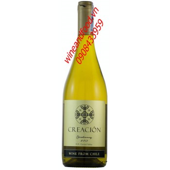 Rượu vang trắng Creacion Chardonney 2013